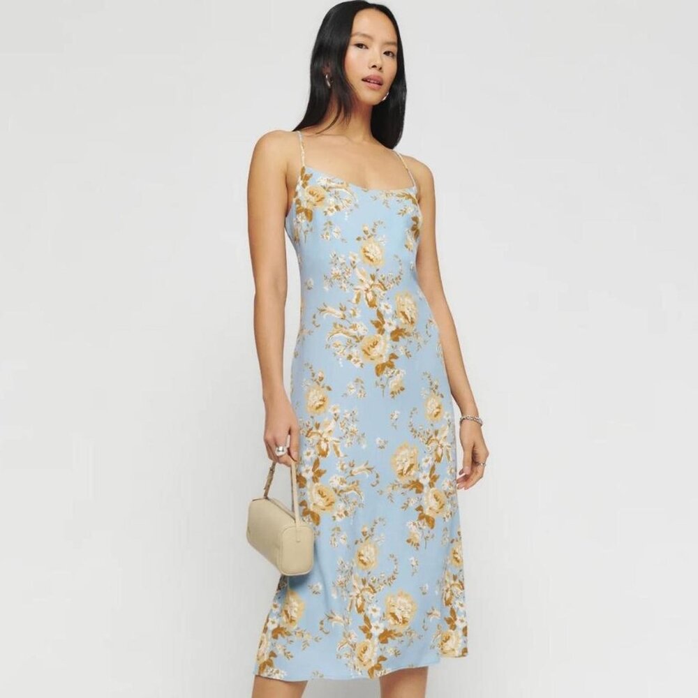 Reformation | Dover Floral Print Dress | Heavenly | NWOT